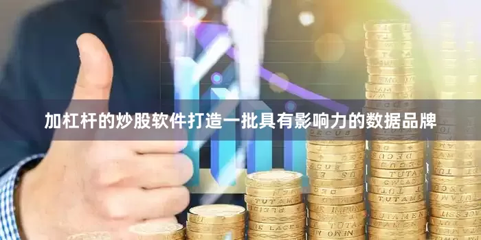 加杠杆的炒股软件打造一批具有影响力的数据品牌